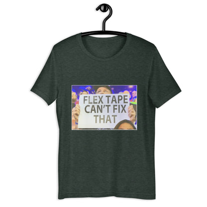 Flex Tape Can't, But God Can T shirt